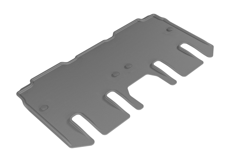 Chrysler Pacifica Floor Mat - Rear - 3D MAXpider - Kagu - Gray - `17-`20